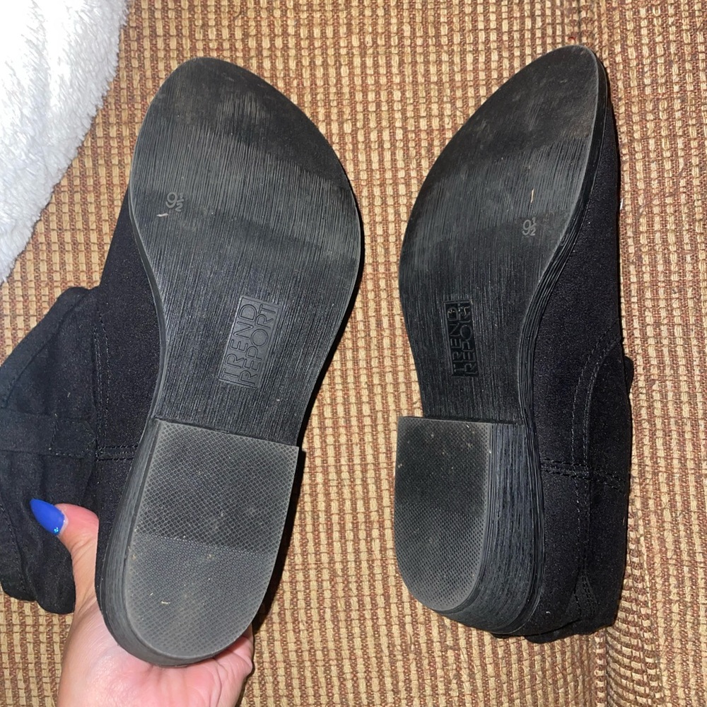 Never worn black boots